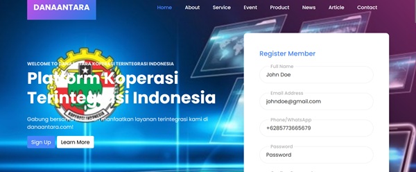 Danaantara Platform Koperasi Terintegrasi Indonesia Dojang Kantor Daerah Sumba Timur